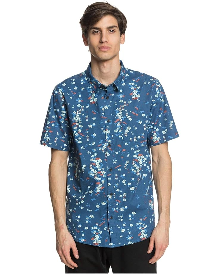 Quiksilver Men's Tripping Daisy Short Sleeve Woven