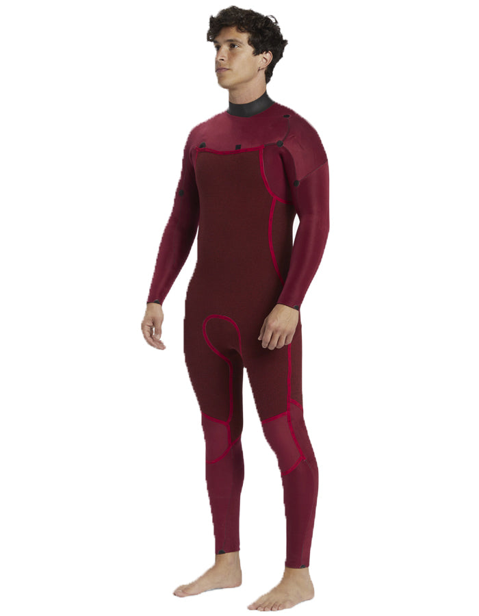 QUIKSILVER 4/3 EVERYDAY SESSIONS CHEST ZIP WETSUIT BLACK