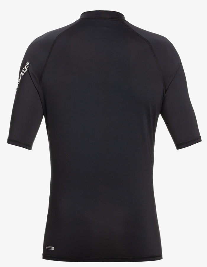 QUIKSILVER LYCRA SURF ALL TIME MANICA CORTA UPF50 BLACK