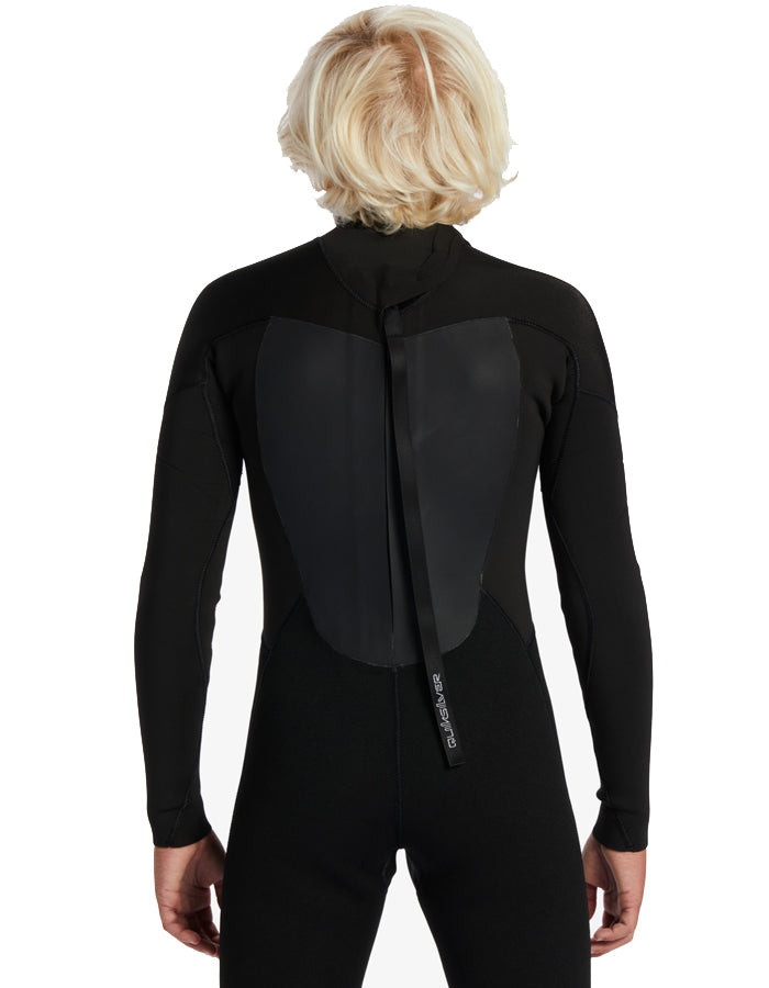 QUIKSILVER BOYS PROLOGUE 4/3 STEAMER WETSUIT BACKZIP 6-16YRS