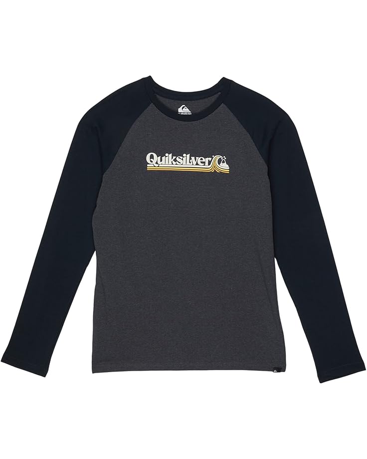  Quiksilver Kids All Lined Up Long Sleeve (Big Kids)