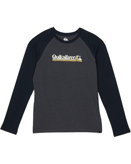  Quiksilver Kids All Lined Up Long Sleeve (Big Kids)
