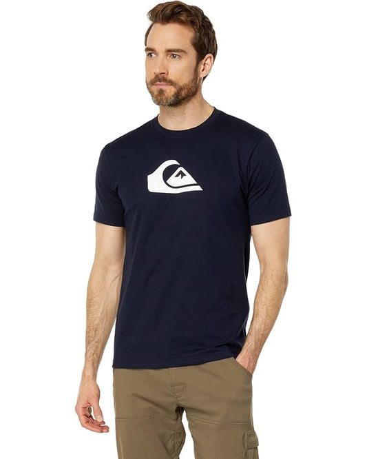  Quiksilver Comp Logo Short Sleeve Tee