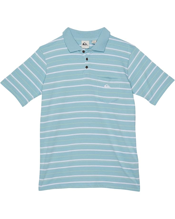  Quiksilver Kids New Polo Short Sleeve (Big Kids)