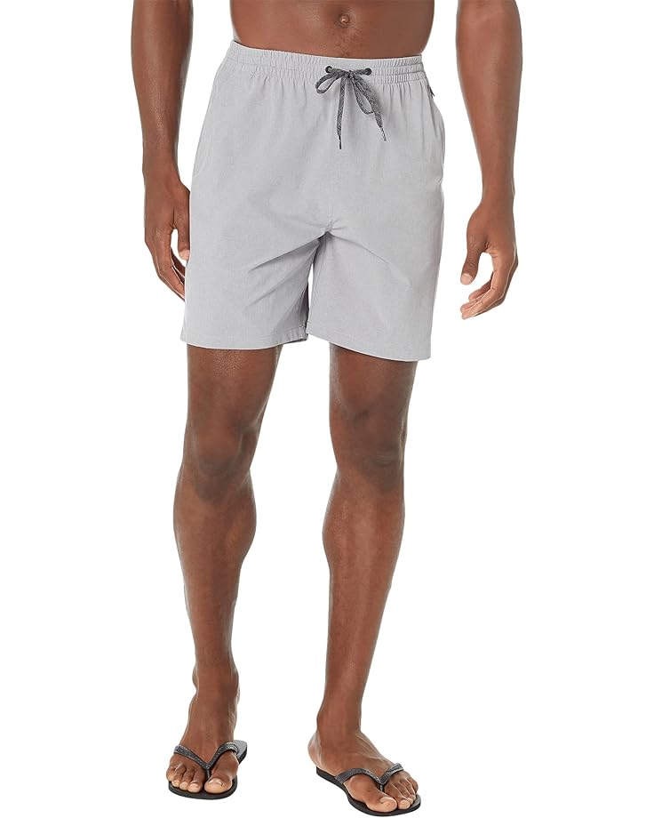  Quiksilver Elastic Heather 18" Amphibian Shorts
