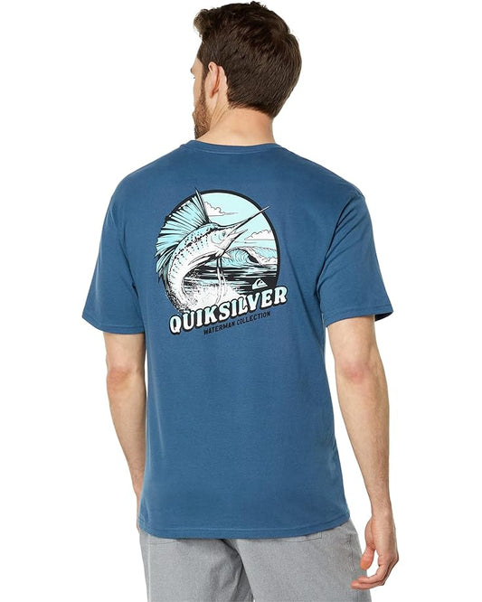  Quiksilver Waterman Fins Up Short Sleeve Tee
