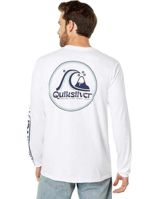  Quiksilver Rolling Circle Long Sleeve Tee