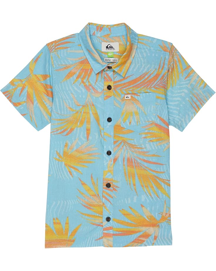  Quiksilver Kids Ripped Up Short Sleeve (Toddler/Little Kids)
