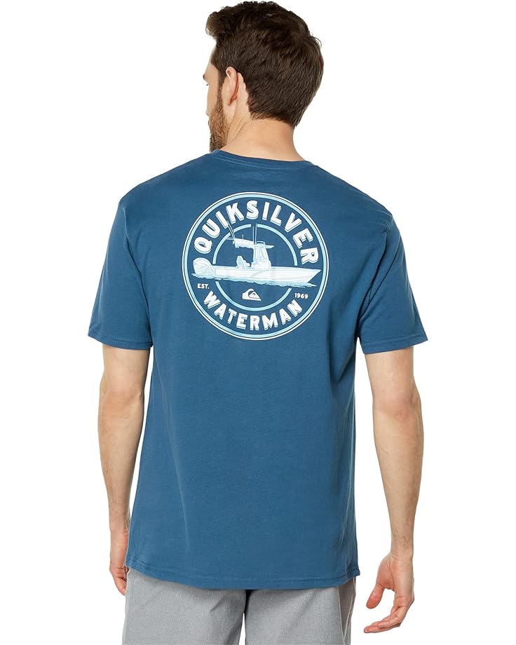  Quiksilver Waterman Outboarder Short Sleeve Tee