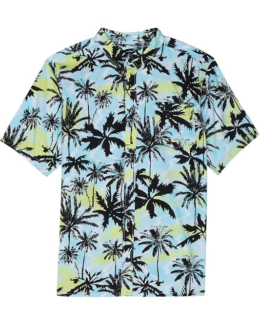  Quiksilver Kids Simple Days Short Sleeve Woven (Big Kids)