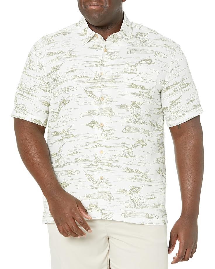  Quiksilver Waterman Marlin Jig Short Sleeve Woven