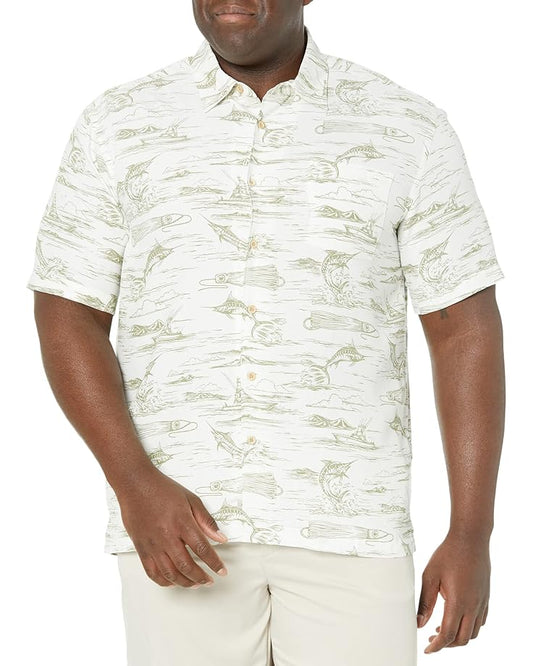  Quiksilver Waterman Marlin Jig Short Sleeve Woven