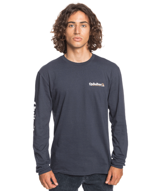  Quiksilver Check Yo Self Long Sleeve Tee