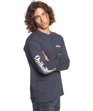  Quiksilver Check Yo Self Long Sleeve Tee