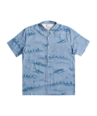  Quiksilver Waterman Ala Wai Button Shirt