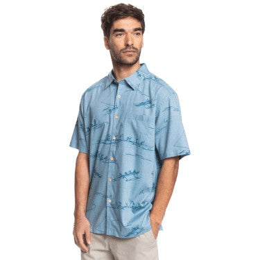  Quiksilver Waterman Ala Wai Button Shirt