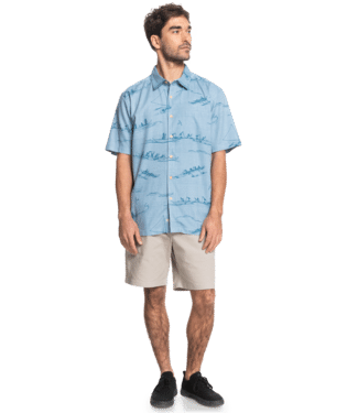  Quiksilver Waterman Ala Wai Button Shirt