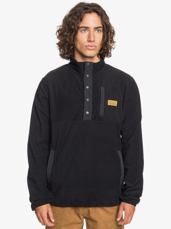  Quiksilver No Destination Half Zip Fleece