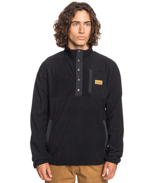  Quiksilver No Destination Half Zip Fleece