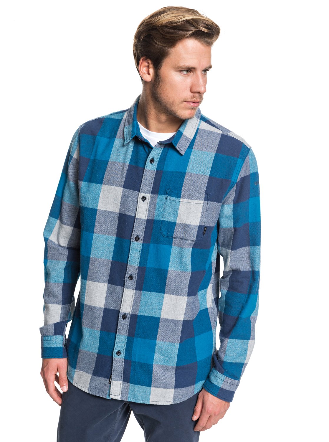  Quiksilver Motherfly Flannel Shirt