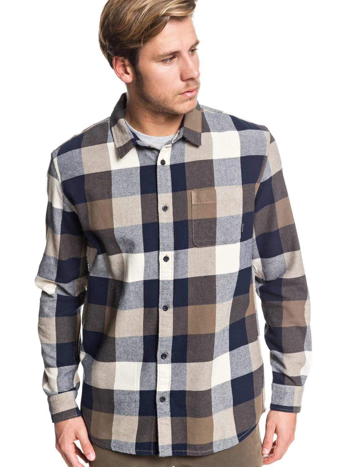  Quiksilver Motherfly Flannel Shirt