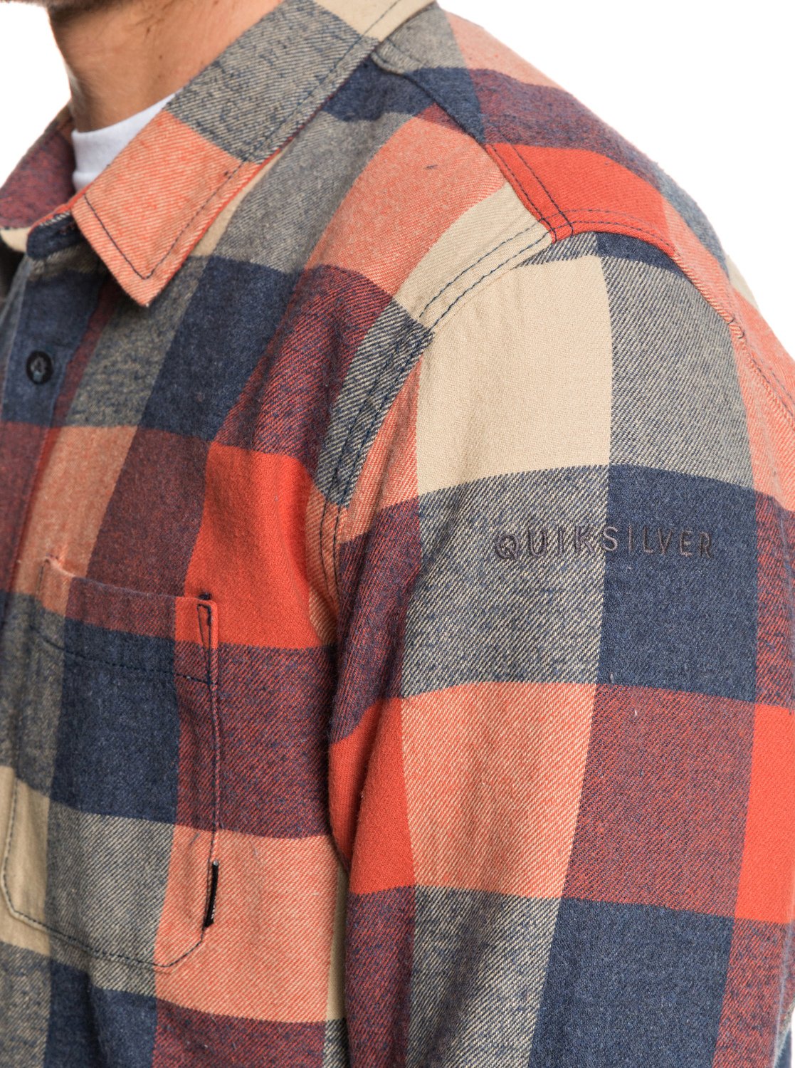  Quiksilver Motherfly Flannel Shirt