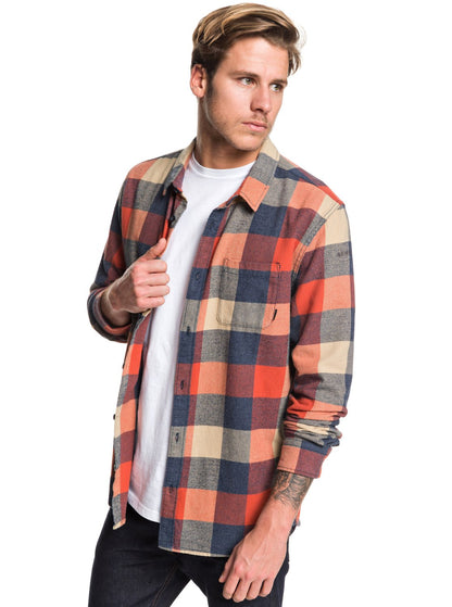  Quiksilver Motherfly Flannel Shirt
