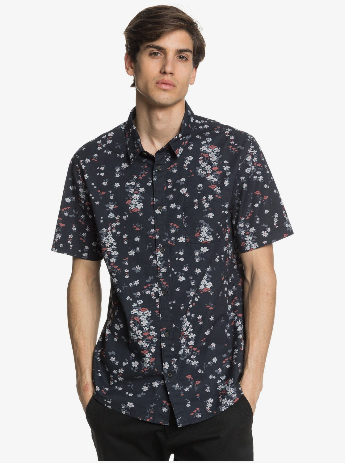  Quiksilver Tripping Daisy Button Shirt