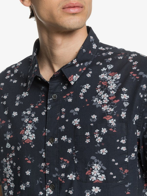  Quiksilver Tripping Daisy Button Shirt
