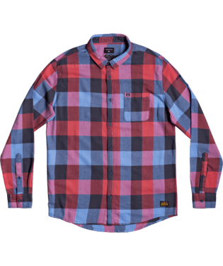 Quiksilver Motherfly Flannel Shirt