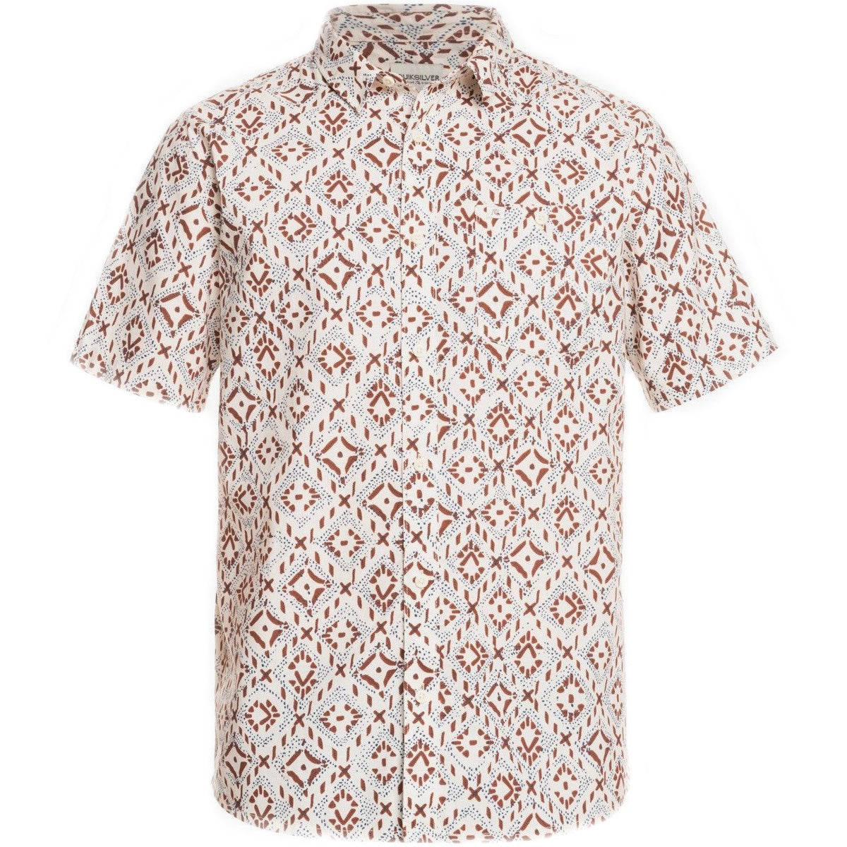  Quiksilver Baja Blue Button Shirt