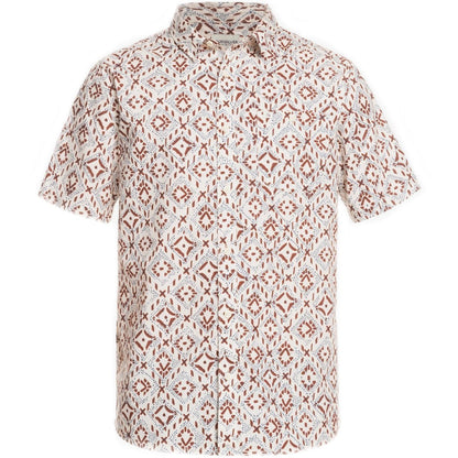  Quiksilver Baja Blue Button Shirt