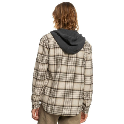 Quiksilver Halidon Long Sleeve Hooded Shirt