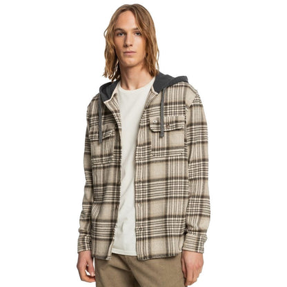  Quiksilver Halidon Long Sleeve Hooded Shirt