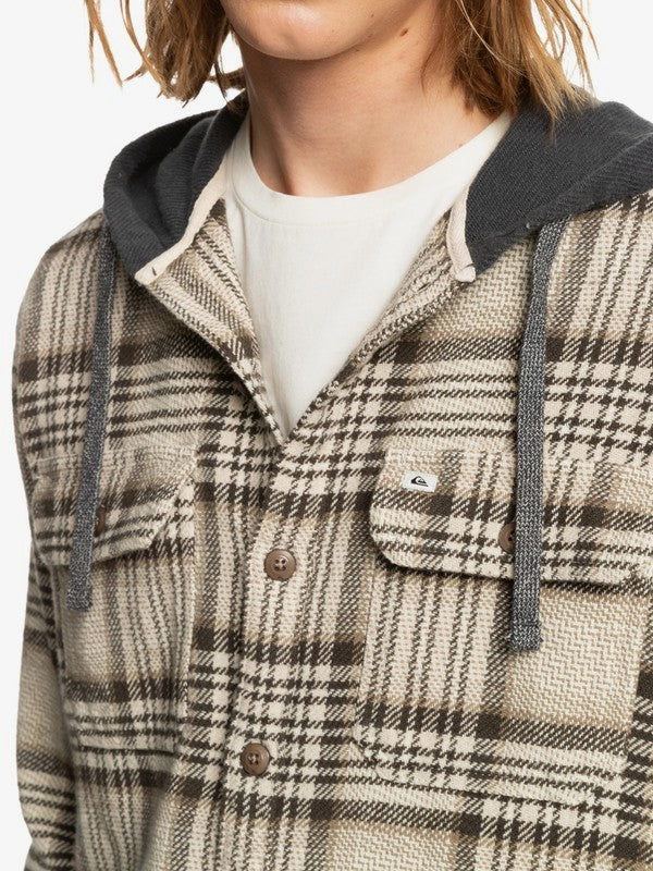  Quiksilver Halidon Long Sleeve Hooded Shirt