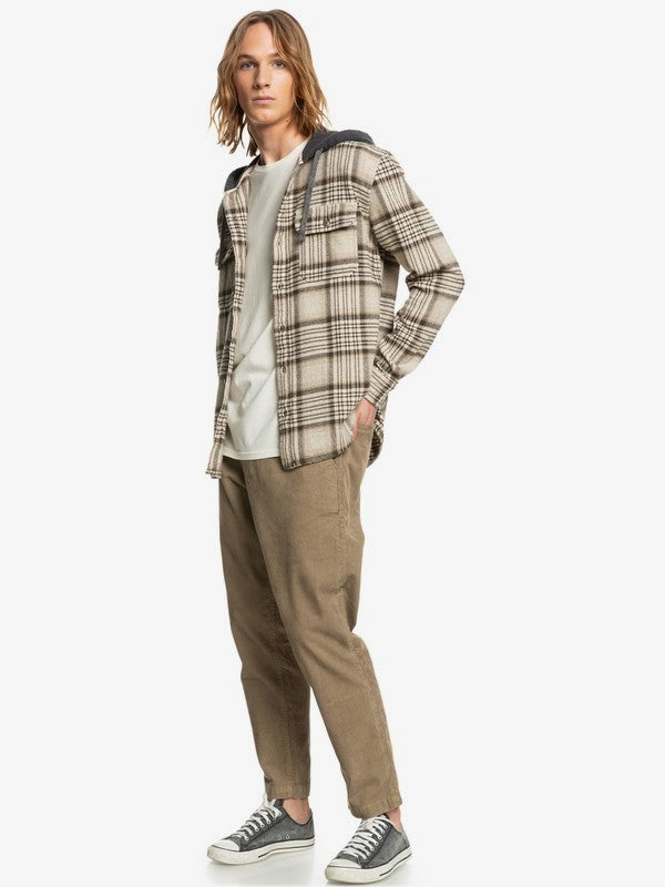  Quiksilver Halidon Long Sleeve Hooded Shirt