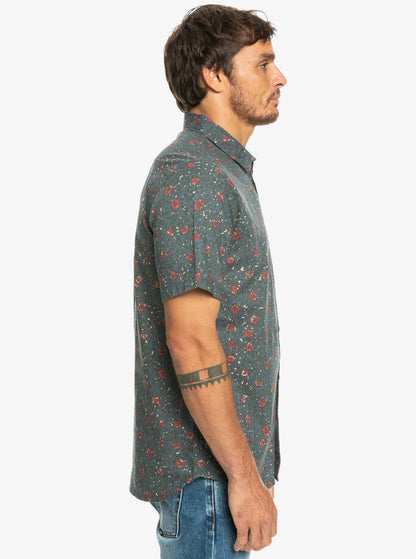  Quiksilver Mellow Fuzz Button Up Shirt