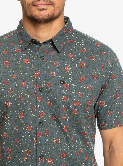  Quiksilver Mellow Fuzz Button Up Shirt