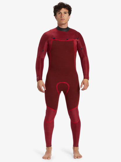  QUIKSILVER 3/2 EVERYDAY SESSIONS FRONT ZIP WETSUIT BLACK