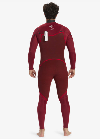  QUIKSILVER 4/3 EVERYDAY SESSIONS CHEST ZIP LFS WETSUIT BLACK