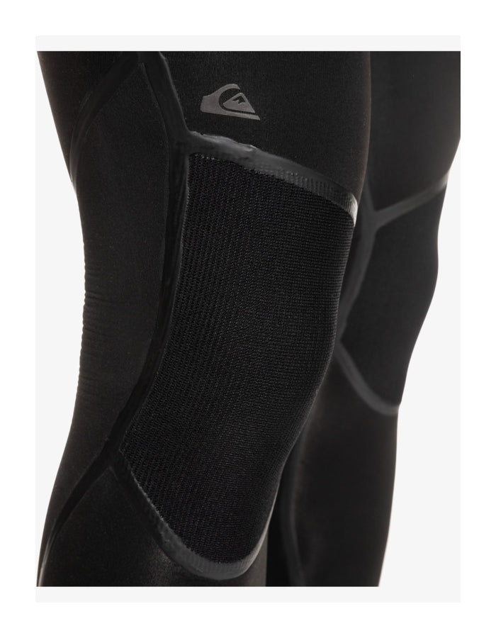  QUIKSILVER 4/3 MARATHON SESSION CHEST ZIP WETSUIT BLACK