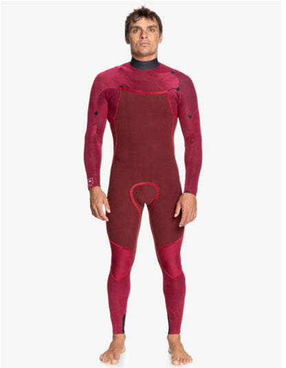  QUIKSILVER 4/3 EVERYDAY SESSIONS CHEST ZIP WETSUIT BLACK 2023