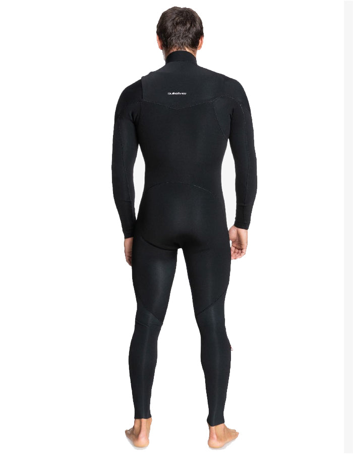  QUIKSILVER 4/3 EVERYDAY SESSIONS CHEST ZIP WETSUIT BLACK 2023