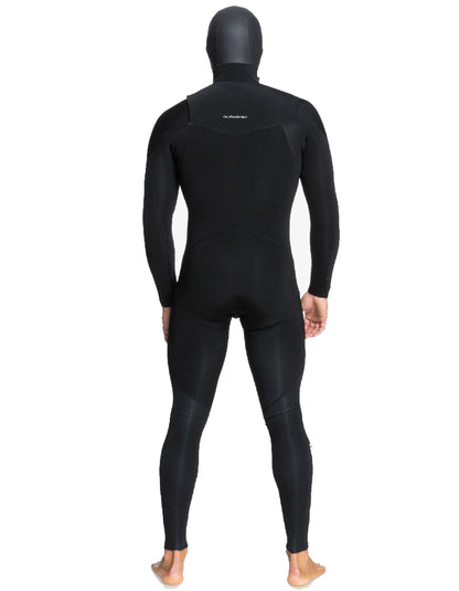  QUIKSILVER 5/4/3 EVERYDAY SESSIONS HOODED CHEST ZIPWETSUIT BLACK