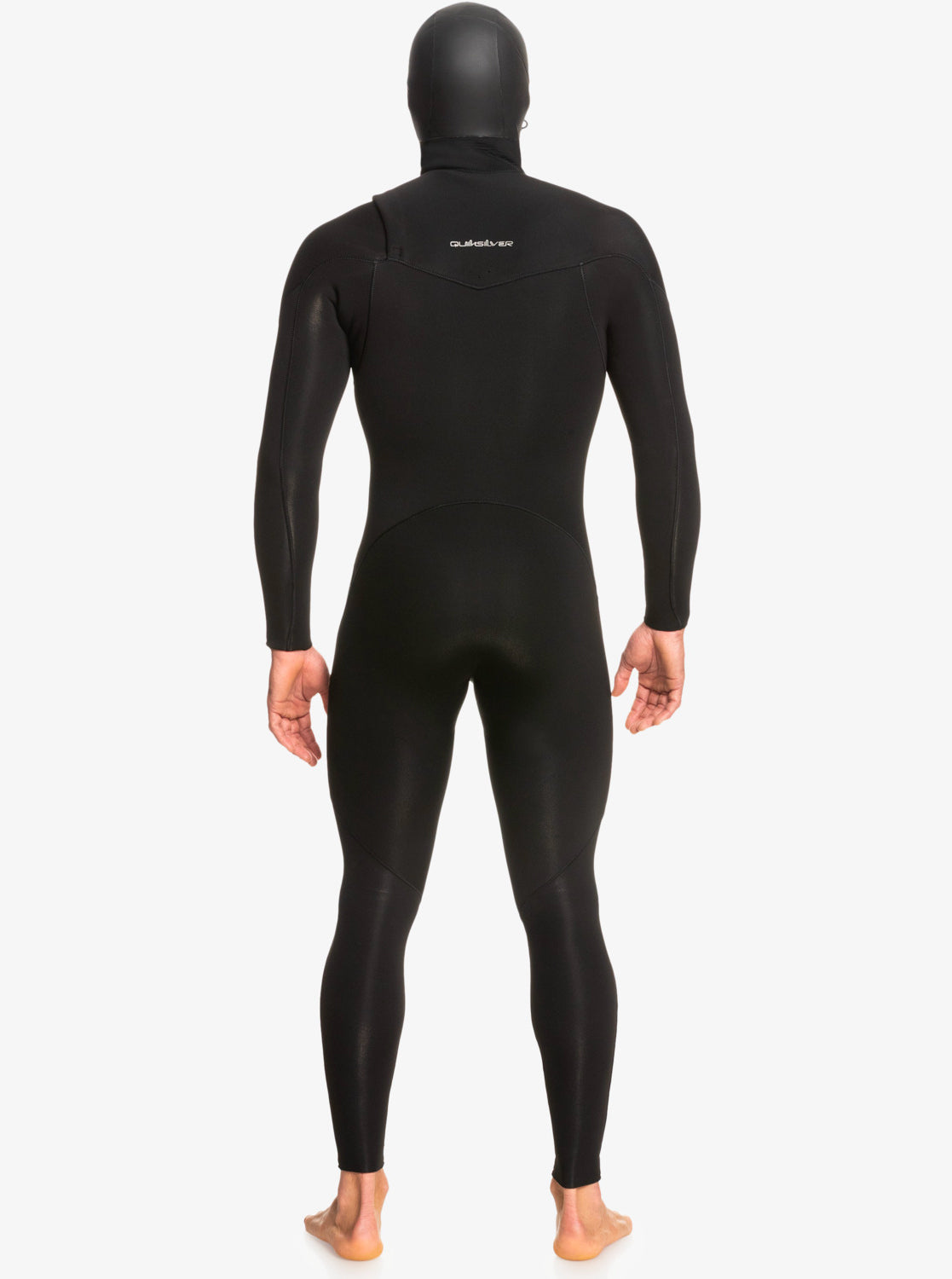  QUIKSILVER 5/4/3 EVERYDAY SESSIONS HOODED CHEST ZIP WETSUIT BLACK