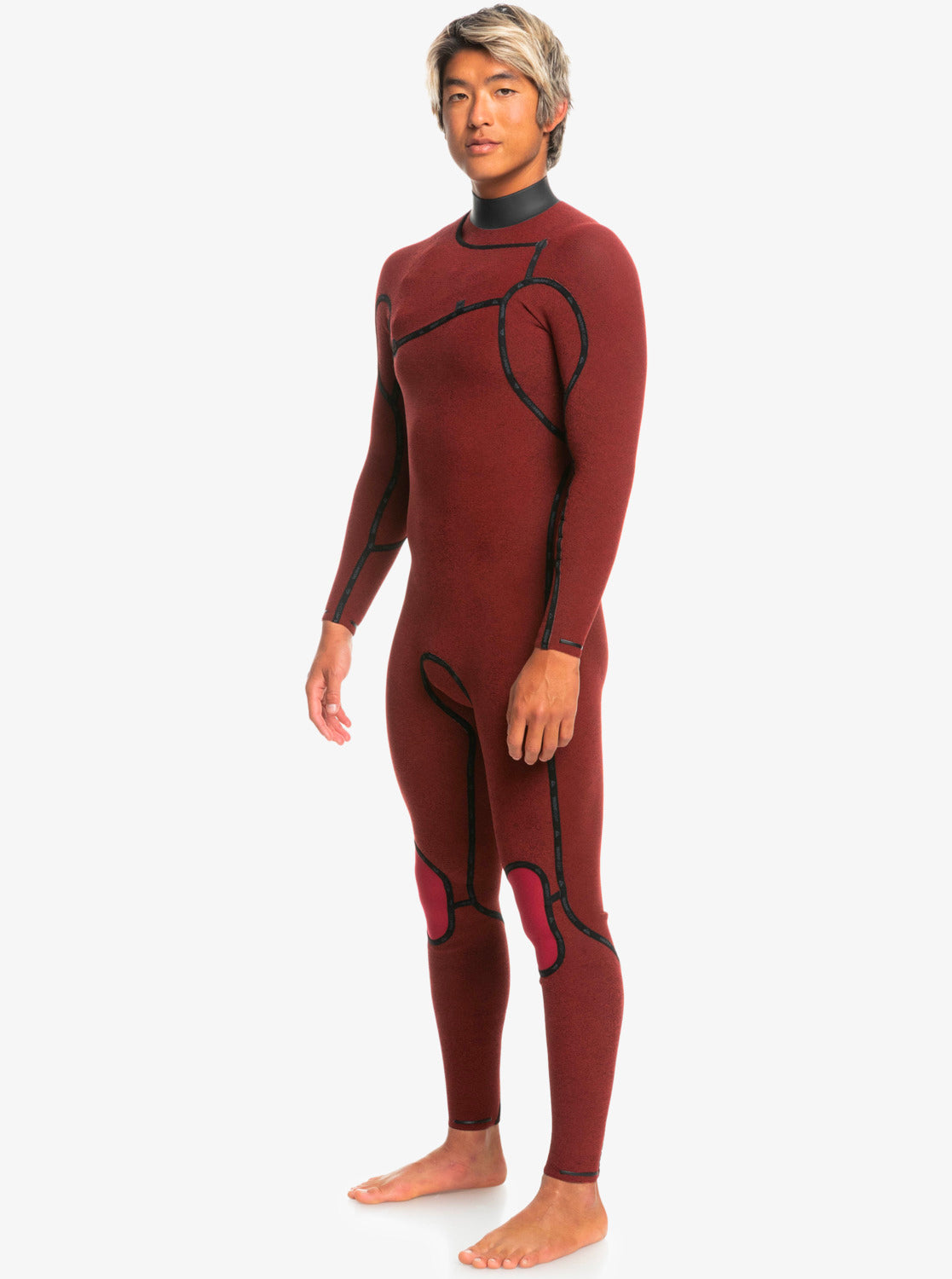  QUIKSILVER 5/4/3 HIGHLINE CHEST ZIP WETSUIT BLACK