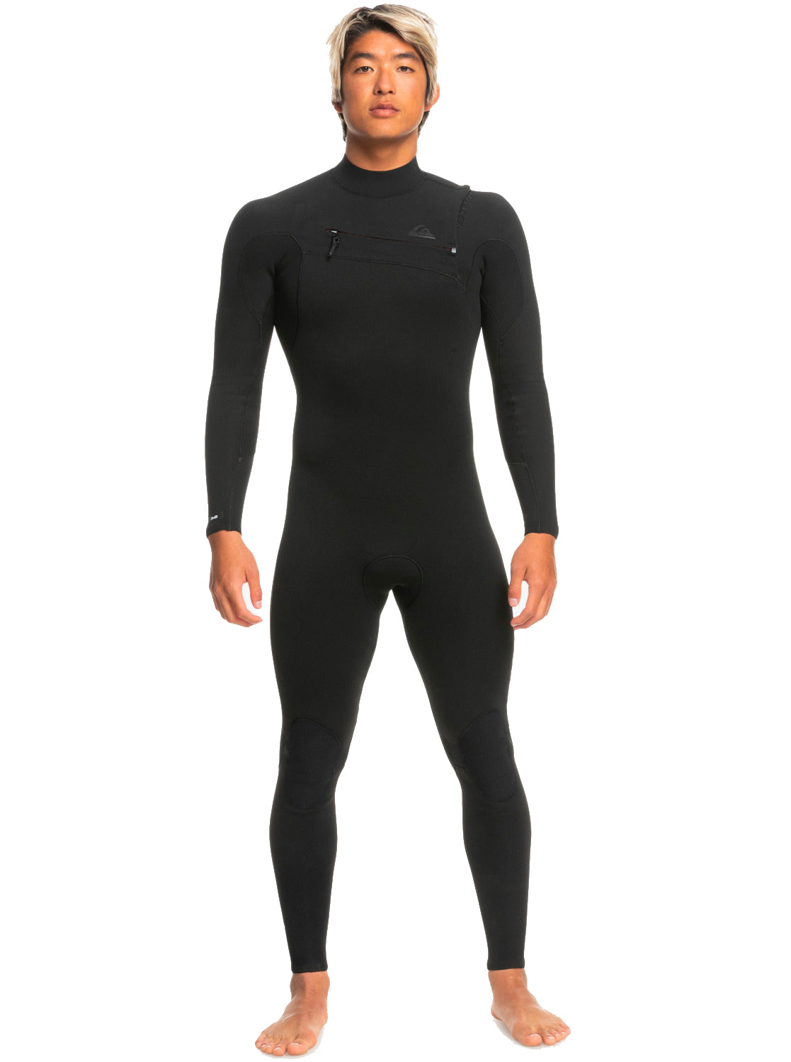  QUIKSILVER 5/4/3 HIGHLINE CHEST ZIP WETSUIT BLACK
