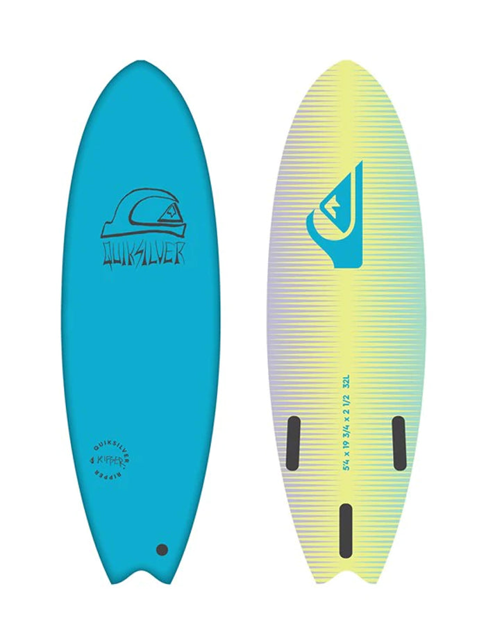  QUIKSILVER 5’4" SOFTBOARD RIPPER BLUE