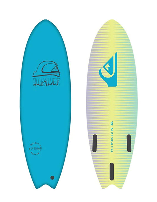  QUIKSILVER 5’4" SOFTBOARD RIPPER BLUE