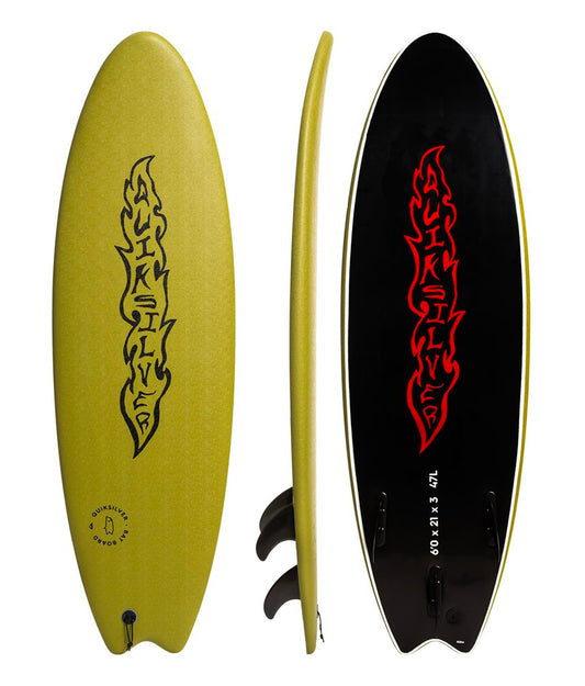  QUIKSILVER 5’4" SOFTBOARD RIPPER KALAMATA
